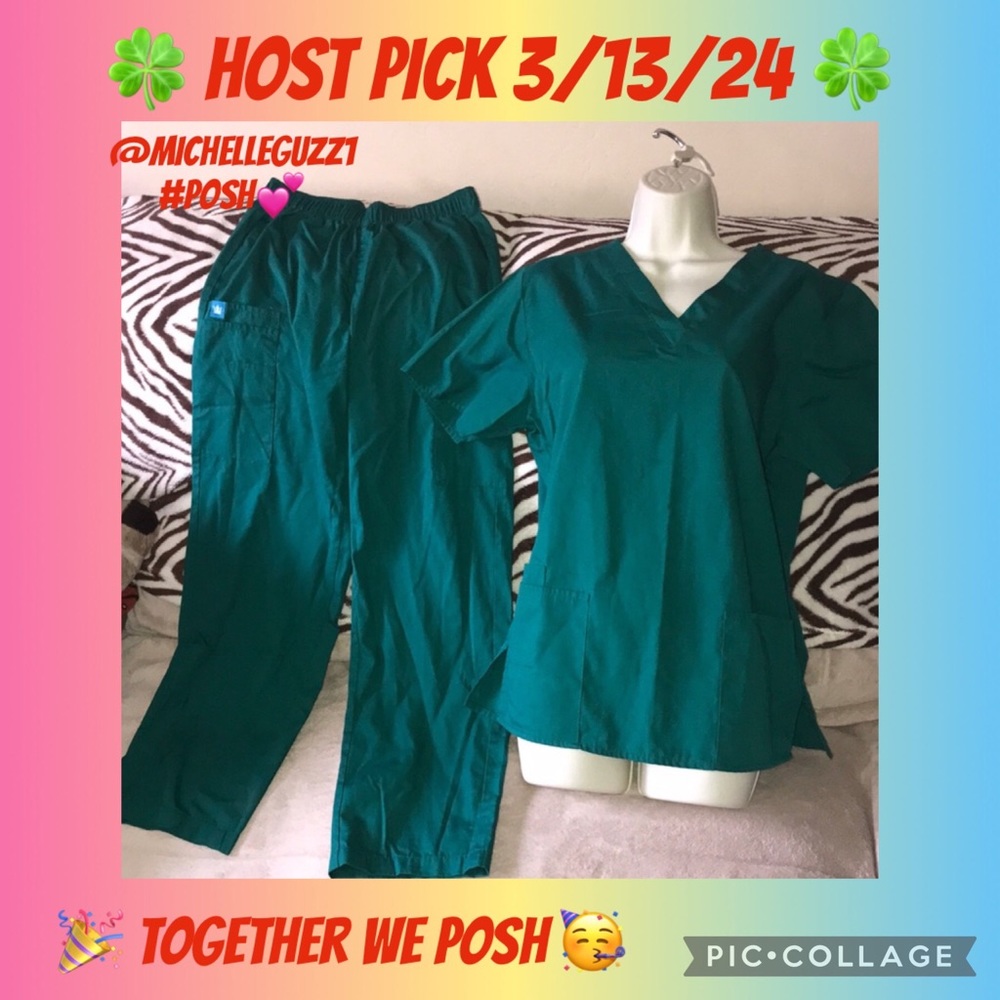 Royal Lane small green scrub set 💕